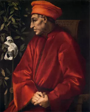 Cosimo il Vecchio painting by Jacopo Pontormo