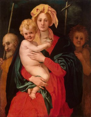 Madonna and Child with St. Joseph and Saint John the Baptist