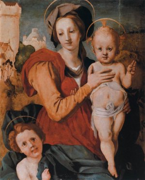 Madonna and Child with the Young St John the Baptist