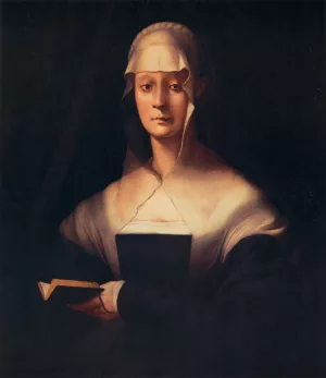 Portrait of Maria Salviati Oil painting by Jacopo Pontormo