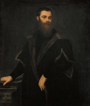 Lorenzo Soranzo by Jacopo Tintoretto Oil Painting