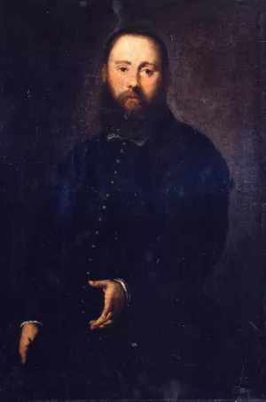 Portrait of a Gentleman by Jacopo Tintoretto Oil Painting