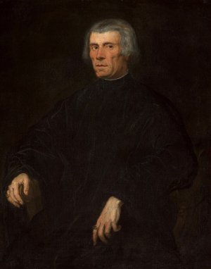 Portrait of a Man by Jacopo Tintoretto Oil Painting