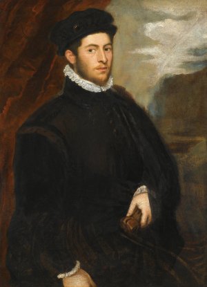 Portrait Of A Nobleman by Jacopo Tintoretto Oil Painting