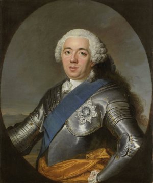 Willem IV by Jacques-Andre-Joseph Aved Oil Painting