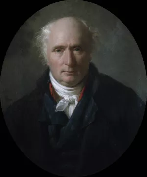 Portrait de Louis-Jerome Gohier by Jacques Augustin Pajou Oil Painting