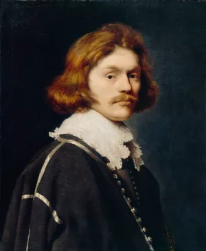 Young Cavalier by Jacques Blanchard Oil Painting