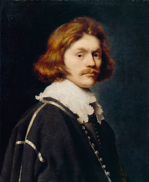Young Cavalier  by Jacques Blanchard - Hand-Painted Oil Painting Reproduction