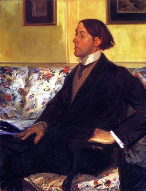Charles Conder by Jacques Emile Blance Oil Painting