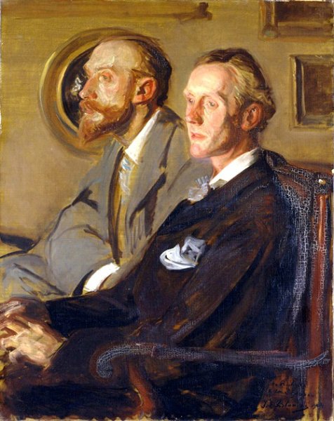 Main Product Photo of Charles Shannon and Charles Ricketts Painting by Jacques Emile Blance