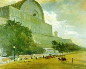 Crystal Palace by Jacques Emile Blance Oil Painting