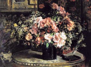 Flower Still-life by Jacques Emile Blance Oil Painting