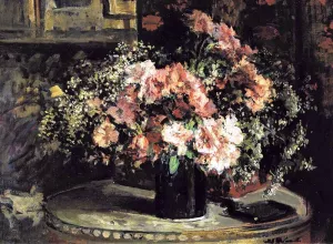 Flower Still-life by Jacques Emile Blance Oil Painting