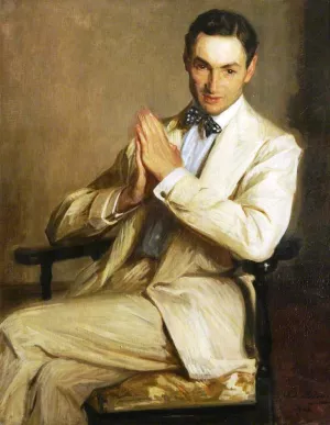 Harry Melvill by Jacques Emile Blance - Oil Painting Reproduction