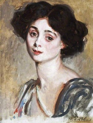 Lady Marjorie Manners by Jacques Emile Blance Oil Painting