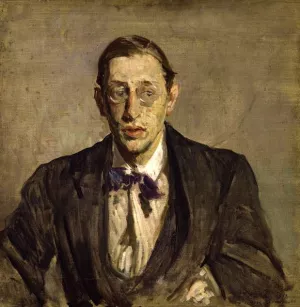 Study for a Portrait of Igor Stravinsky Oil painting by Jacques Emile Blance
