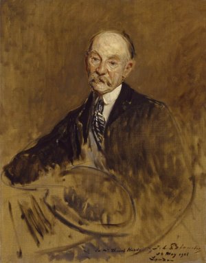 Thomas Hardy 2 by Jacques Emile Blance Oil Painting