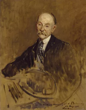 Thomas Hardy 2 by Jacques Emile Blance Oil Painting