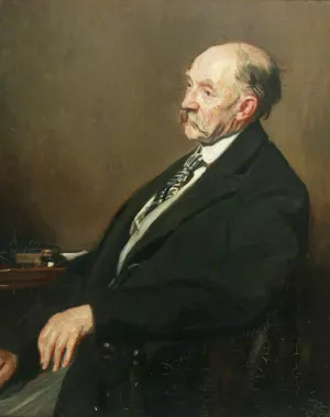 Thomas Hardy painting by Jacques Emile Blance