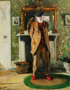 Walter Richard Sickert Oil painting by Jacques Emile Blance