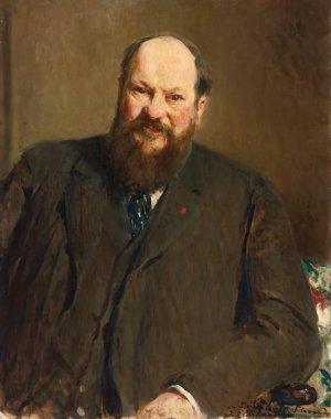 Dr. Antoine Leon Florand by Jacques-Emile Blanche Oil Painting