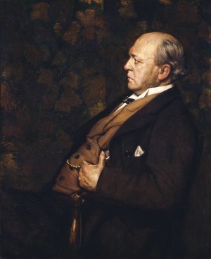 Henry James by Jacques-Emile Blanche Oil Painting