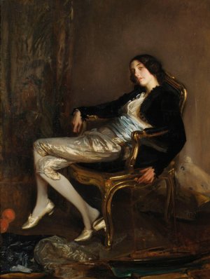 Le Cherubin de Mozart by Jacques-Emile Blanche Oil Painting