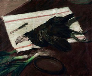 Nature Morte Au Dindon by Jacques-Emile Blanche Oil Painting