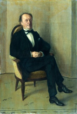 Portrait de John Lemoine by Jacques-Emile Blanche Oil Painting