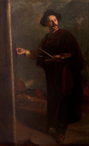 Portrait d'Ignacio Zuloaga by Jacques-Emile Blanche Oil Painting