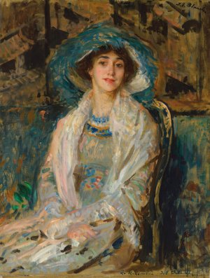 Tamara Karsavina, ballet dancer of the Ballets Russes by Jacques-Emile Blanche Oil Painting