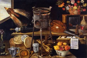The Five Senses and the Four Elements by Jacques Linard - Oil Painting Reproduction