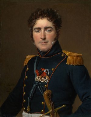 Comte Henri-Amedee-Mercure De Turenne-D'aynac by Jacques Louis David Oil Painting