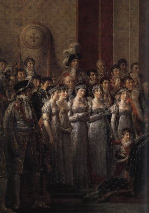 Consecration of the Emperor Napoleon I Detail