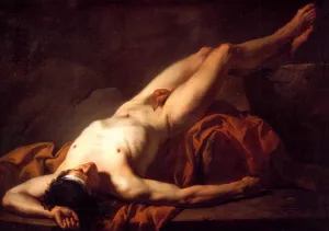 Hector Oil painting by Jacques-Louis David