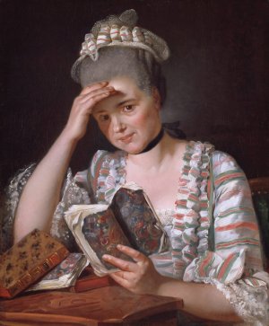 Madame Francois Buron by Jacques Louis David Oil Painting