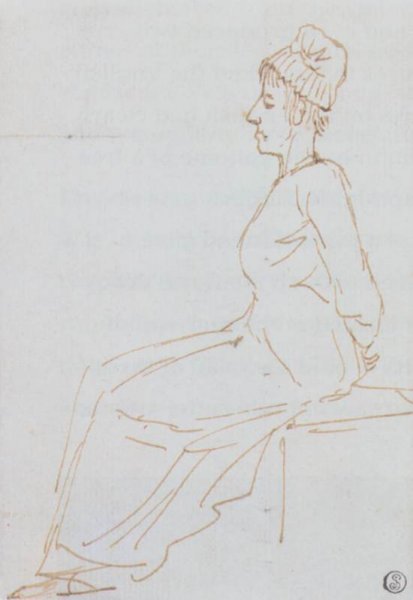 Main Product Photo of Marie Antoinette on the Way to the Guillotine Painting by Jacques-Louis David