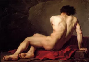 Patroclus Oil painting by Jacques-Louis David