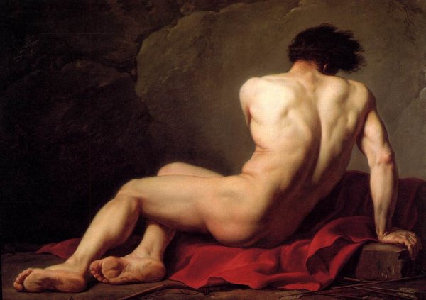 Main Product Photo of Patroclus Painting by Jacques-Louis David