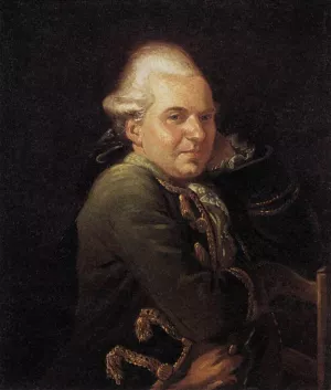 Portrait of Francois Buron by Jacques-Louis David Oil Painting