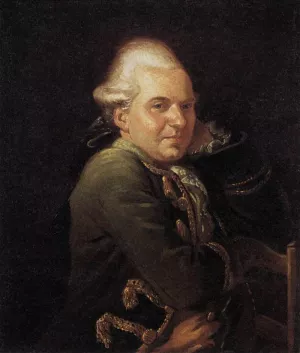 Portrait of Francois Buron Oil painting by Jacques-Louis David