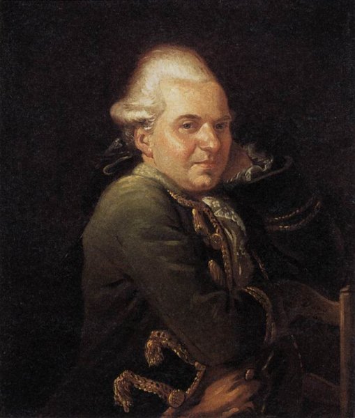 Main Product Photo of Portrait of Francois Buron Painting by Jacques-Louis David