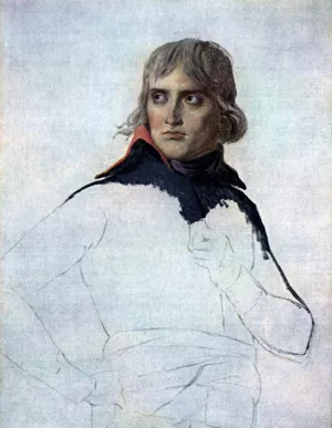 Portrait of General Bonaparte by Jacques-Louis David Oil Painting