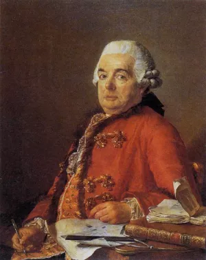 Portrait of Jacques-Francois Desmaisons by Jacques-Louis David - Oil Painting Reproduction