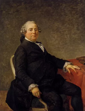 Portrait of Philippe-Laurent de Joubert by Jacques-Louis David - Oil Painting Reproduction