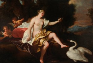 Leda by Jacques Marmotte Oil Painting