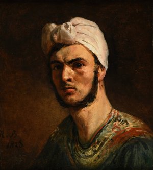 Portrait d'un Calabrais by Jacques-Raymond Brascassat Oil Painting
