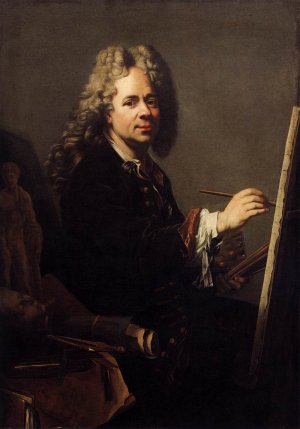 Self-Portrait before the Easel