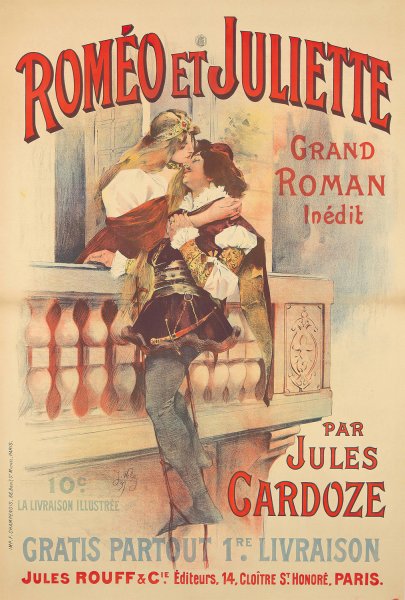 Main Product Photo of Romeo et Juliette  Painting by Jacques Wely