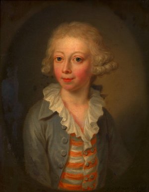 Graf Moritz Dietrichstein Oil painting by Janos Donat